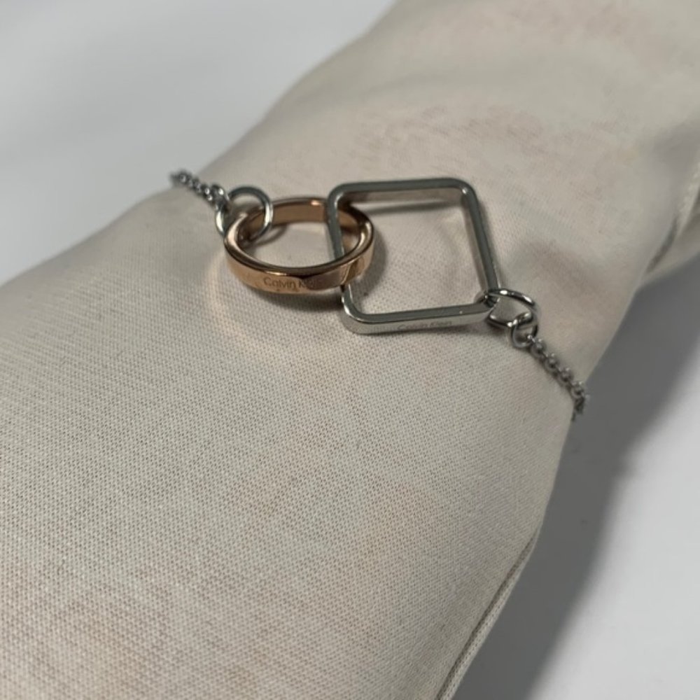 Calvin Klein Geometric Chain Bracelet